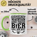 Eishockey Tasse Löst Die Meisten Meiner Probleme Bier Löst Den Rest Becher Geschenkidee Grün Trendation