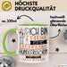 Hundefrisörin Tasse Geschenk Ich Bin Diese Eine Legendäre Hundefrisörin Von Der Alle Reden Geschenkidee Geburtstag Weihnachten Grün Trendation