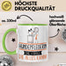 Hundepflegerin Geschenk Tasse Becher Die Frau Die Allen Kann Geschenkidee für eine Hundepflegerin Lustig Grün Trendation