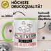 Politikerin Geschenk Tasse Becher Die Frau Die Allen Kann Geschenkidee für eine Politikerin Lustig Grün Trendation