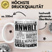 Anwalt Geschenk Tasse Geschenkidee für Anwalt Geburtstag Lustiger Spruch Ich Bin Anwalt Ich Kann Es Dir Erklären Aber Nicht Für Dich Verstehen Weiß Trendation