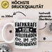Humor Tasse Geschenk Fachkraft Für Weltfrieden Im Außendienst Becher Weiß Trendation