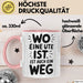 Ute Tasse Geschenk Wo Eine Ute Ist Ist Auch Ein Weg Geschenkidee Becher mit Name Rosa Trendation