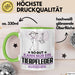 Tierpfleger Geschenk Tasse So Gut Kann Nur Ein Tierpfleger Aussehen Geschenkidee Kaffee-Becher Grün Trendation