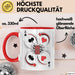 Kartenspiel Spieler Tasse Geschenk Lustige Geschenkidee Spruch Für Karten Meister Rot Trendation