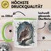 Vogelbeobachter Tasse Geschenkidee für Vogel Enthusiasten Grün Trendation