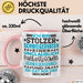 Schwiegervater Geschenk Von Schwiegersohn Geschenkidee Tasse Spruch Becher Rosa Trendation