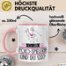 Polo-Spielerin Tasse Geschenk Ich Bin Polo-Spielerin Und Du So Geschenkidee Lustiger Spruch Becher Rosa Trendation