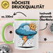 Meteorologe Tasse Geschenk Lustige Geschenkidee Spruch Für Wetter Beobachter Grün Trendation