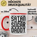Satan Is My Sugar Daddy Geschenk Tasse Satanisten Kaffee-Becher Rot Trendation