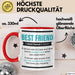 Tasse Geschenk Best Friend Definition Lustiger Spruch Becher Rot Trendation