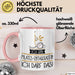Geschenk für Pilates-Enthusiastin Tasse Lustige Geschenkidee Geburtstag Ich Bin Pilates-Enthusiastin Ich Darf Das Rosa Trendation