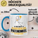 Patenonkel Geschenk Tasse So Gut Kann Nur Ein Patenonkel Aussehen Geschenkidee Kaffee-Becher Blau Trendation