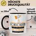 Forscherin Weil Es Keinen Schöneren Beruf Gibt Tasse Geschenk für Eine Forscherin Lustig Trendation