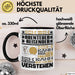 Abenteuerreisender Geschenk Kaffee-Tasse Geschenkidee für Abenteuerreisender Ich Bin Abenteuerreisender Ich Kann Es Dir Erklären Jedoch Nicht Für Dich Verstehen Spruch Lustig Schwarz Trendation