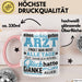 Arzt Tasse Geschenk Richtig Guten Arzt Lustiger Spruch Dankeschön Rosa Trendation