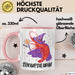Shrimp-Liebhaber Tasse Geschenk Shrimpsalabim Geschenkidee Zauberer Becher Rosa Trendation