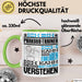 Parkour-Trainer Geschenk Kaffee-Tasse Geschenkidee für Parkour-Trainer Ich Bin Parkour-Trainer Ich Kann Es Dir Erklären Jedoch Nicht Für Dich Verstehen Spruch Lustig Grün Trendation