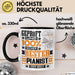 Pianist Geschenk Lustiger Spruch für Pianist Geschenkidee Bester Pianist Der Welt Schwarz Trendation