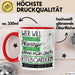 Kiteboarderin Tasse Geschenk Spruch Wer Will Schon Prinzessin Sein Wenn Man Auch Kiteboarderin Sein Kann Rot Trendation
