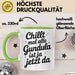 Gundula Tasse Geschenk Chillt Mal Alle Gundula Ist Ja Jetzt Da Geschenkidee Becher mit Name Grün Trendation
