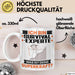 Survival-Experte Tasse Geschenk für Survival-Experte Geburtstag Lustiger Spruch Kaffee-Becher Was Ist Deine Superkraft Weiß Trendation