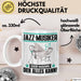 Jazz-Musiker Tasse Geschenk für Jazz-Musiker Der Mann Der Alles Kann Geschenkidee zum Geburtstag Weiß Trendation