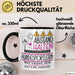 Hundesportlerin Tasse Geschenk Lustig Abstand Halten Hochleistungs-Hundesportlerin Mit Drang Zur Perfektion Bei Der Arbeit Trendation