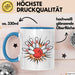 Bowling Fan Tasse Geschenkidee für Kegelzerstörer Blau Trendation
