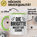 Brigitte Tasse Geschenk Die Brigitte Macht Dat Schon Geschenkidee Becher mit Name Grün Trendation