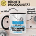 Schwimmsportler Geschenk Tasse So Gut Kann Nur Ein Schwimmsportler Aussehen Geschenkidee Kaffee-Becher Schwarz Trendation