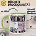 Violinist Geschenk Tasse Geschenkidee für Violinist Geburtstag Lustig Ich Bin Violinist Ich Kann Es Dir Erklären Aber Nicht Für Dich Verstehen Grün Trendation