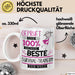 Survival-Trainerin Geschenk Becher Tasse Gott Schuf Alle Menschen Gleich Nur Die Besten Durfeten Survival-Trainerin Werden Geschenkidee Lustig Weiß Trendation