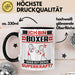 Boxer Tasse Geschenk für Boxer Geburtstag Lustiger Spruch Kaffee-Becher Was Ist Deine Superkraft Schwarz Trendation