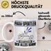 Para-Sportler Tasse Geschenk für Para-Sportler Der Mann Der Alles Kann Geschenkidee zum Geburtstag Weiß Trendation