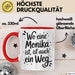 Monika Tasse Geschenk Wo Eine Monika Ist Ist Auch Ein Weg Geschenkidee Becher mit Name Rot Trendation