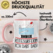Geschenk für Kitesurferin Tasse Lustige Geschenkidee Geburtstag Ich Bin Kitesurferin Ich Darf Das Rosa Trendation