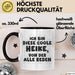 Heike Tasse Ich Bin Diese Coole Heike, Von Der Alle Reden Geschenk Schwarz Trendation