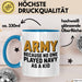 Armeesoldat Streitkräfte Tasse Geschenk Lustige Geschenkidee Spruch Armee Weil Als Kind Niemand Navy Gespielt Hat Blau Trendation