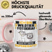Wildtierfotograf Tasse Geschenk für Wildtierfotograf Geburtstag Lustiger Spruch Kaffee-Becher Was Ist Deine Superkraft Rosa Trendation