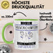 Violinistin Geschenk Tasse Ich Bin Violinistin Was Ist Deine Superkraft Geschenkidee Lustig Geburtstag Weihnachten Grün Trendation