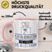 Plattenladenbesitzerin Geschenk Tasse Becher Die Frau Die Allen Kann Geschenkidee für eine Plattenladenbesitzerin Lustig Rosa Trendation