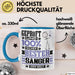 Sänger Geschenk Lustiger Spruch für Sänger Geschenkidee Bester Sänger Der Welt Blau Trendation
