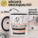 Tonstudio-Besitzerin Weil Es Keinen Schöneren Beruf Gibt Tasse Geschenk für Eine Tonstudio-Besitzerin Lustig Trendation