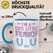 Femboy Tasse Geschenk Anime Transgender Lgbtq Im A Cute Little Femboy Blau Trendation