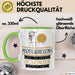 Abenteuerreisende Weil Es Keinen Schöneren Beruf Gibt Tasse Geschenk für Eine Abenteuerreisende Lustig Grün Trendation