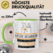 Katzencafégängerin Weil Es Keinen Schöneren Beruf Gibt Tasse Geschenk für Eine Katzencafégängerin Lustig Grün Trendation