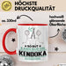 Kendoka Geschenk Tasse So Gut Kann Nur Ein Kendoka Aussehen Geschenkidee Kaffee-Becher Rot Trendation