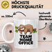 Bürokollege Faultier Tasse Geschenk Lustige Geschenkidee Team Home Office Weiß Trendation