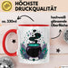 Hexerei Fan Tasse Geschenkidee für Zauberspruch Liebhaber Rot Trendation